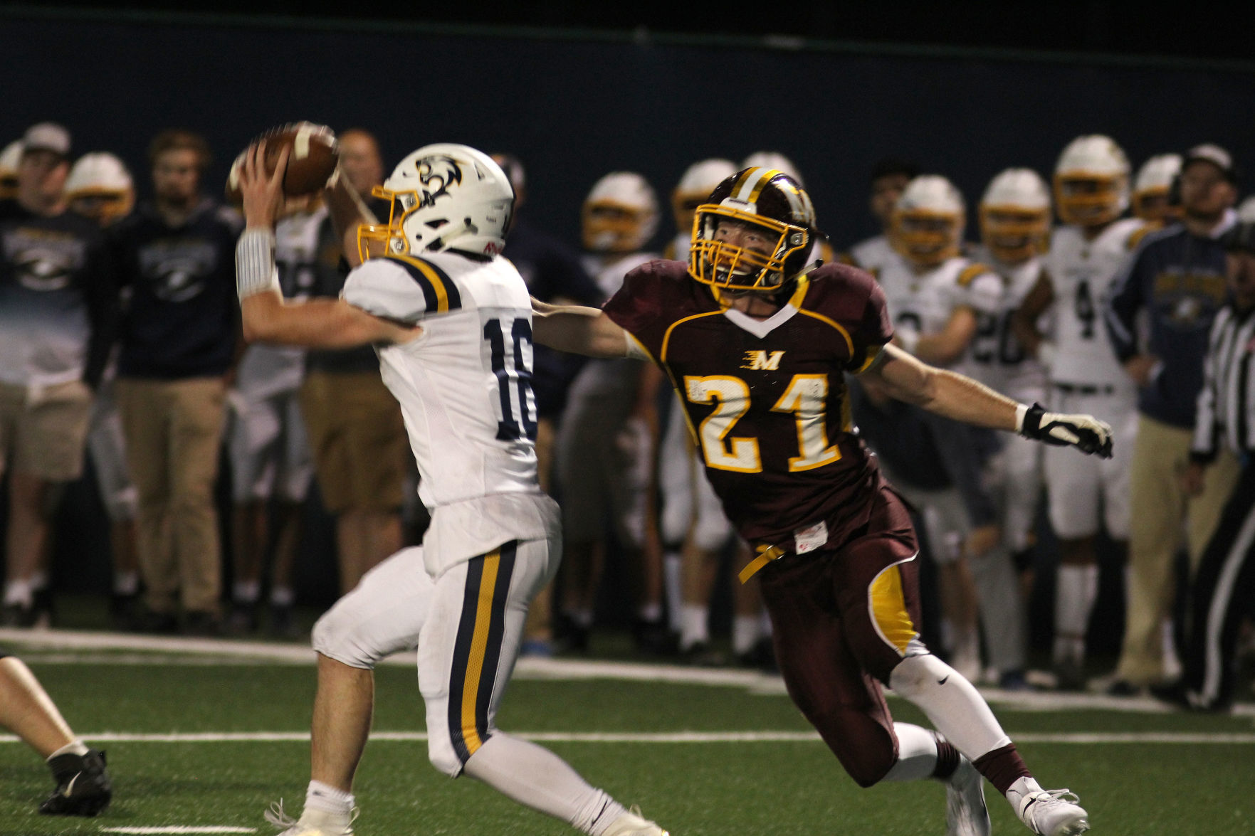 River Falls at Menomonie football 9-13-19